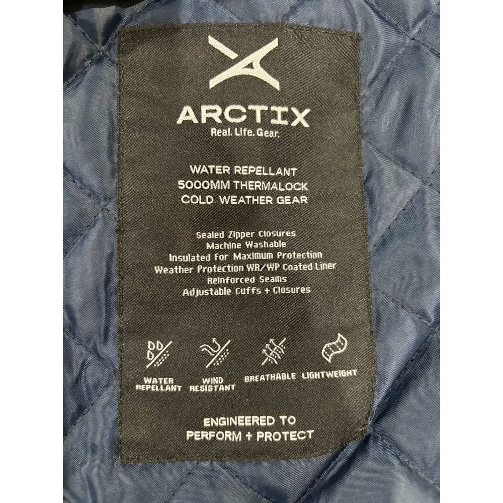 Arctix Womens‎ Navy Blue Insulated Sherpa Lined DayBreak Jacket 23240 XS